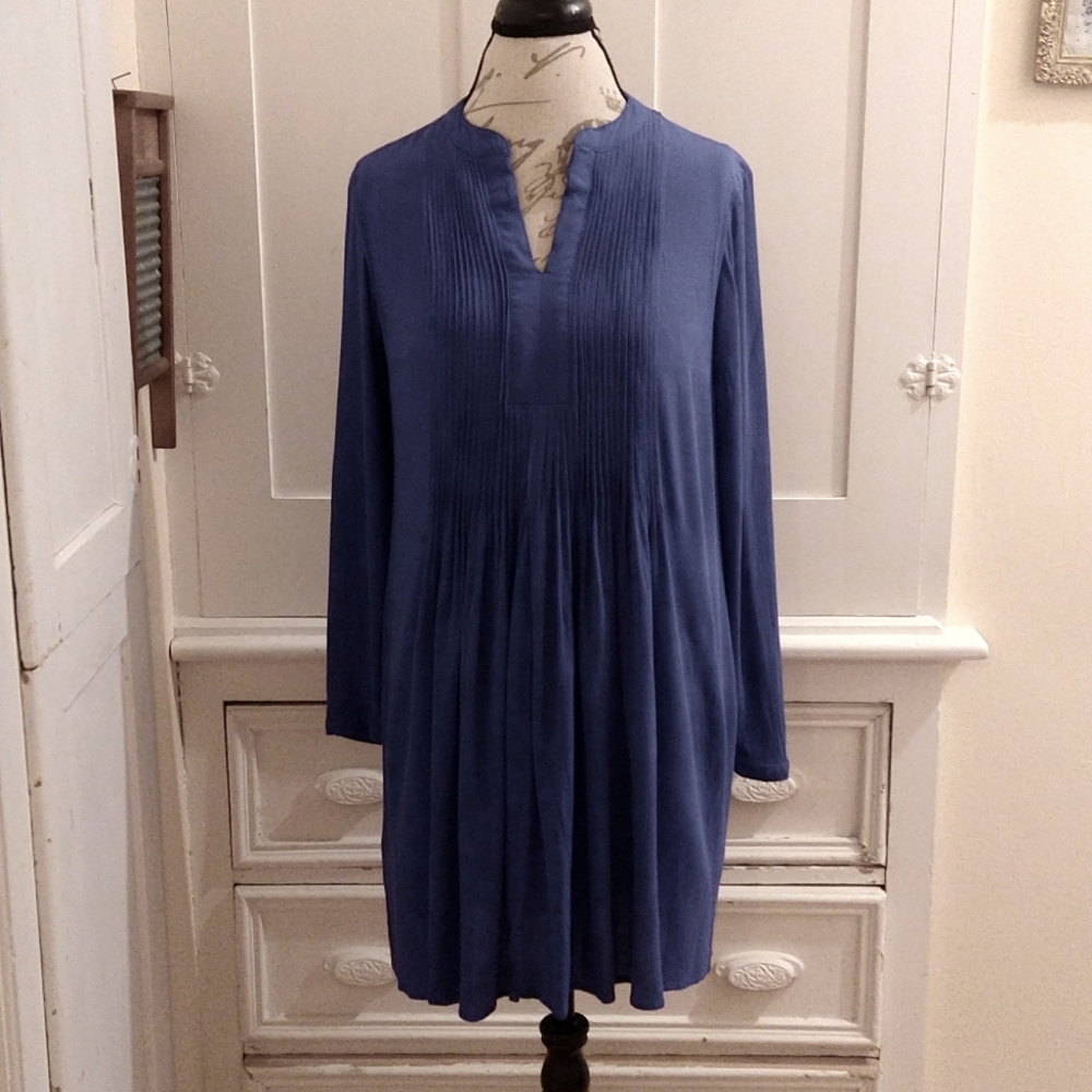 Old Navy royal blue pullover dress Sz SP